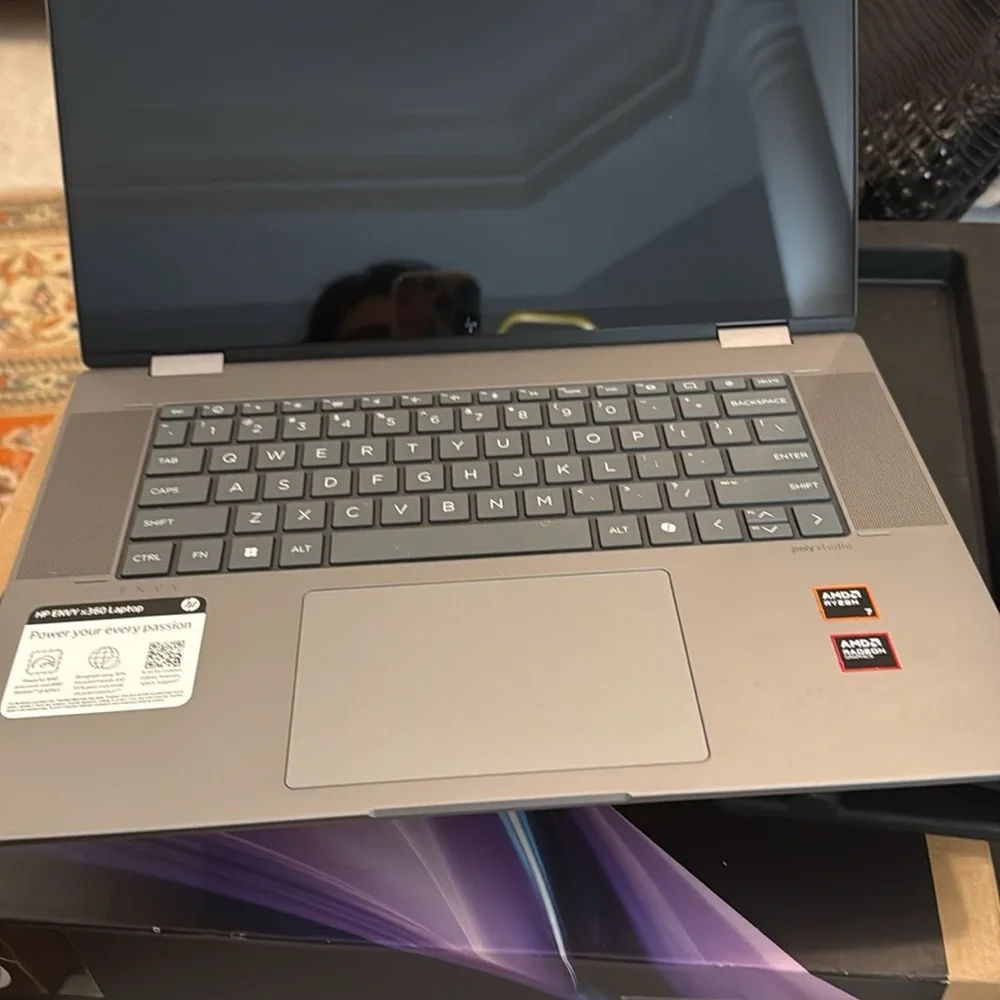 HP Envy Laptop - Black and Purple